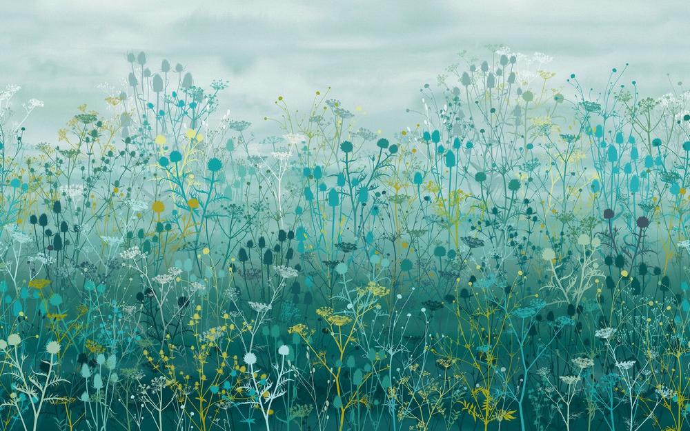 Graham & Brown Tania's Garden Peacock Bespoke Mural