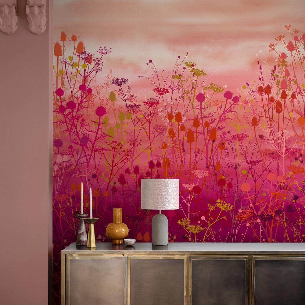 graham & brown Tania's Garden Sunset Bespoke Mural