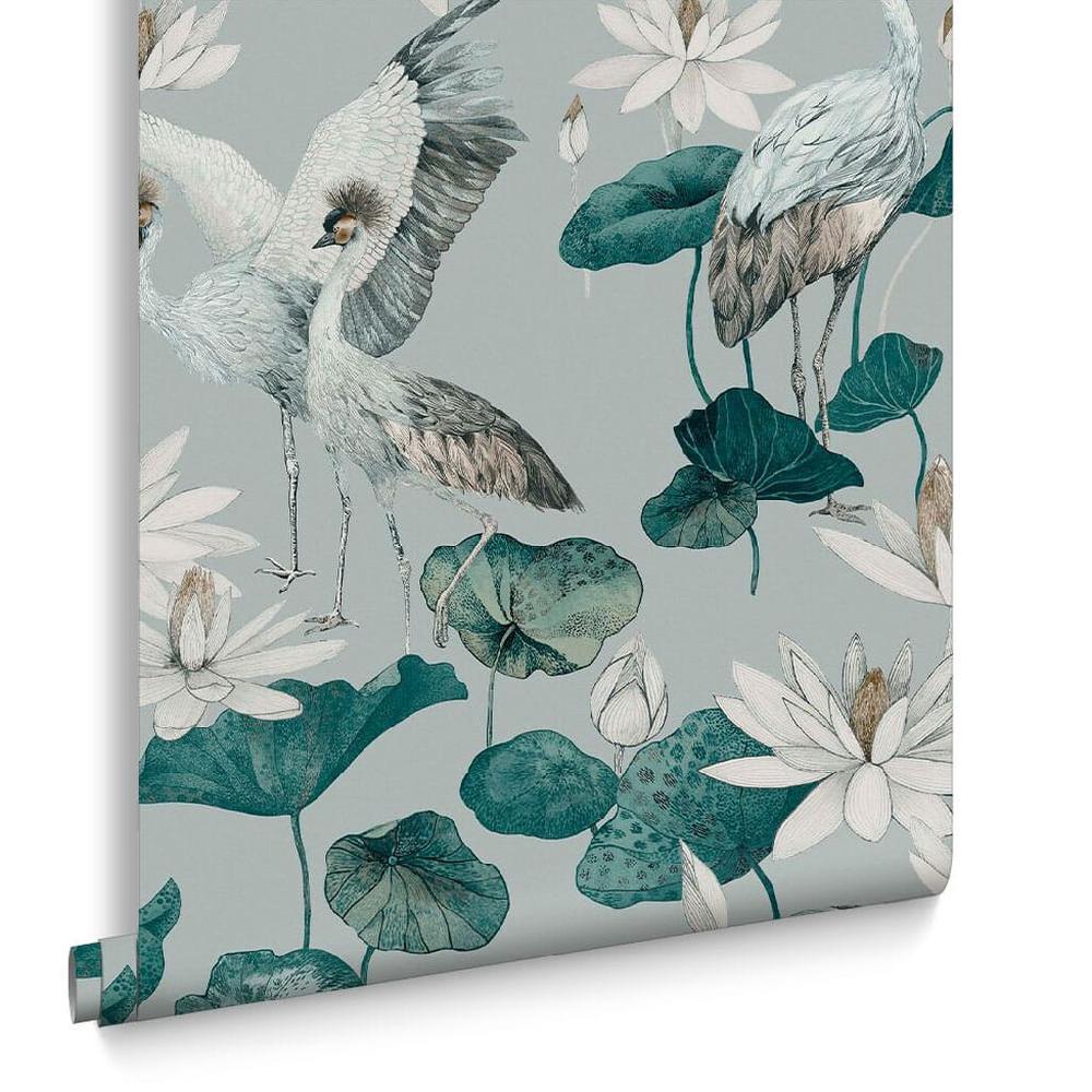 Graham & Brown Teien Sea Green Wallpaper