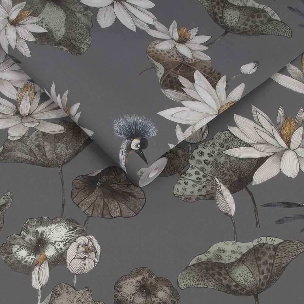 Graham & Brown Teien Slate Wallpaper