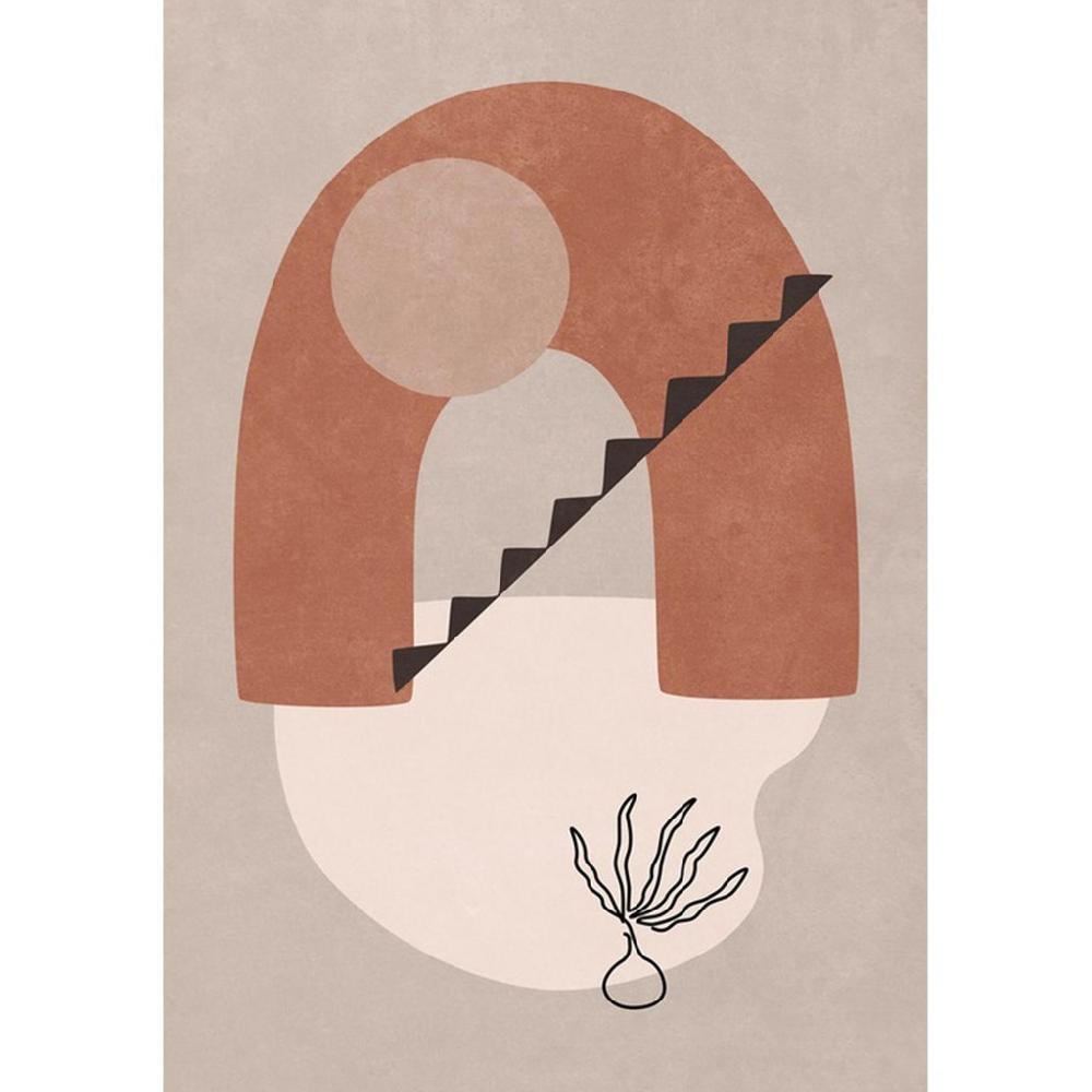 graham & brown Terracotta Archway Natural Wall Art