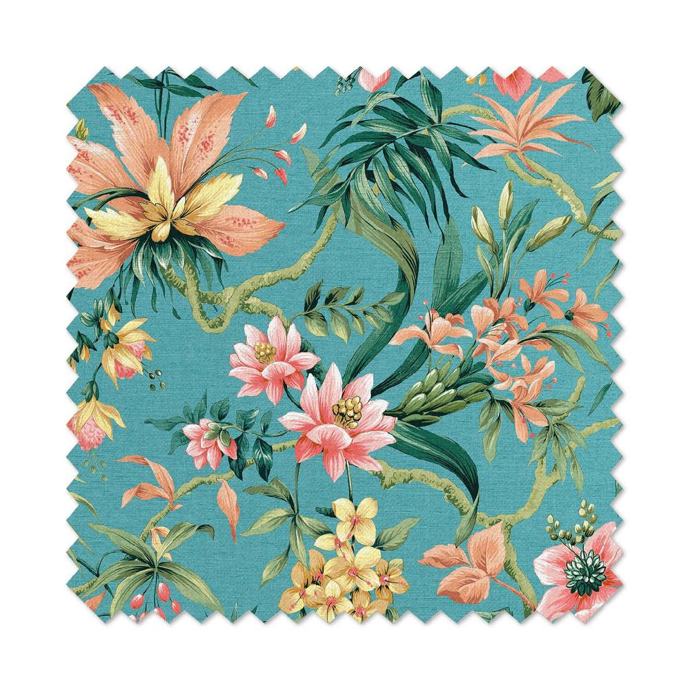 Graham & Brown Tesronto Blue Curtains