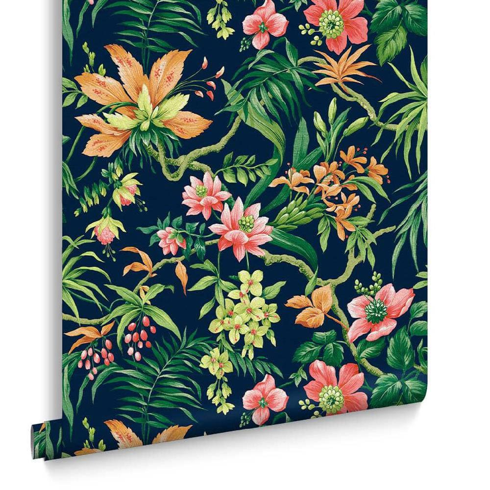 Graham & Brown Tesronto Navy Wallpaper