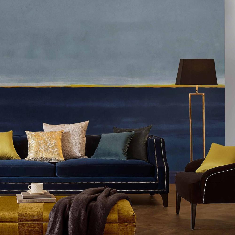 graham & brown The Horizon Blue Bespoke Mural