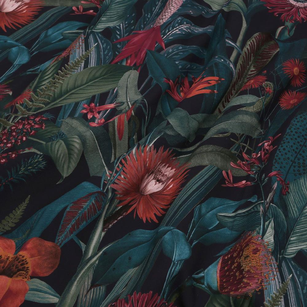 Graham & Brown Tigerlily Midnight Curtains