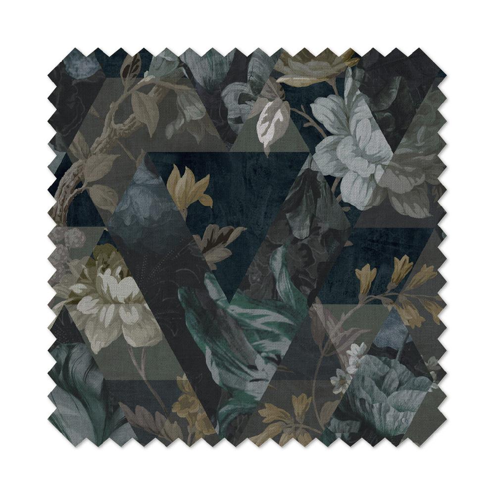 Graham & Brown Timepiece Midnight Roman Shade