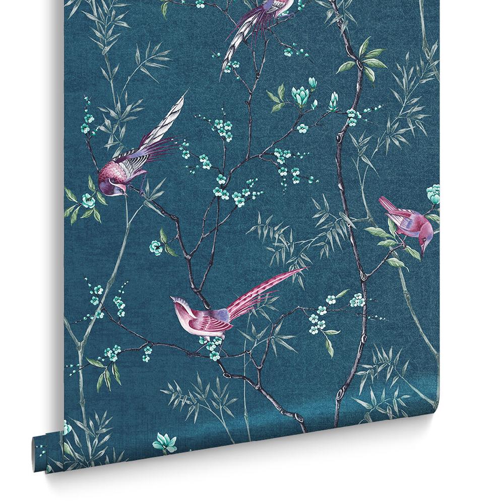 Graham & Brown Tori Teal Wallpaper