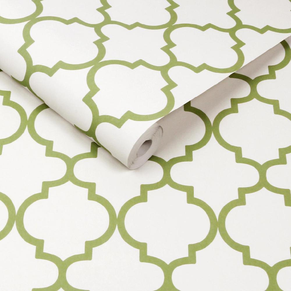 Graham & Brown Trellia Green Wallpaper