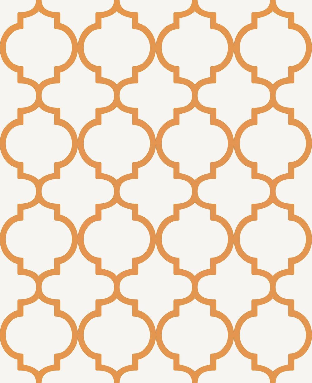 Graham & Brown Trellia Orange Wallpaper