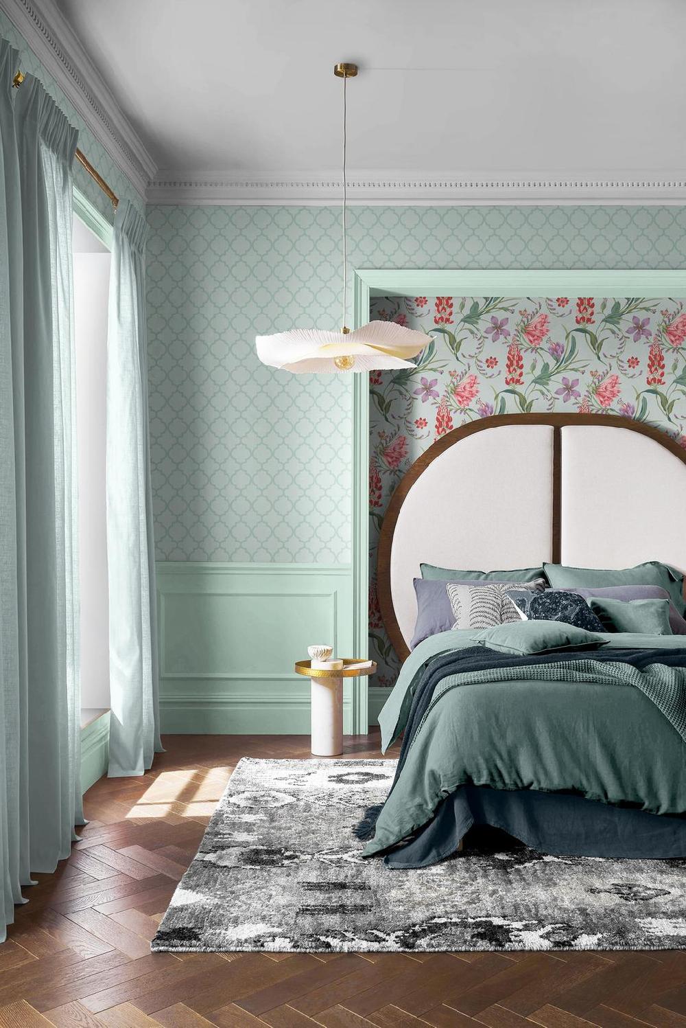 graham & brown Trellia Sky Wallpaper