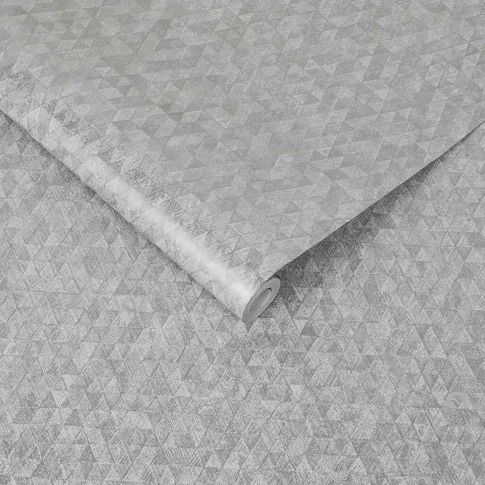 Graham & Brown Trinity Silver Wallpaper