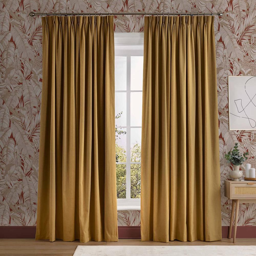 graham & brown Turmeric Curtains