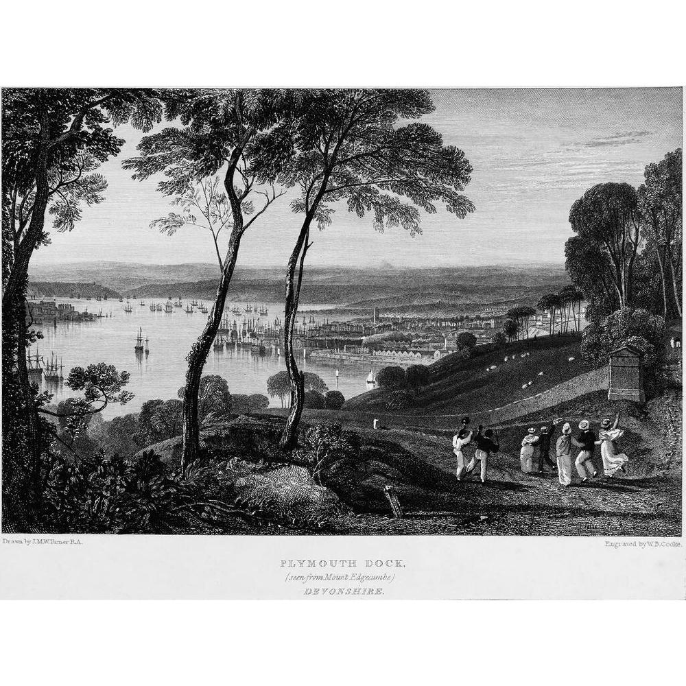 Graham & Brown Turner Plymouth Dock Bespoke Mural