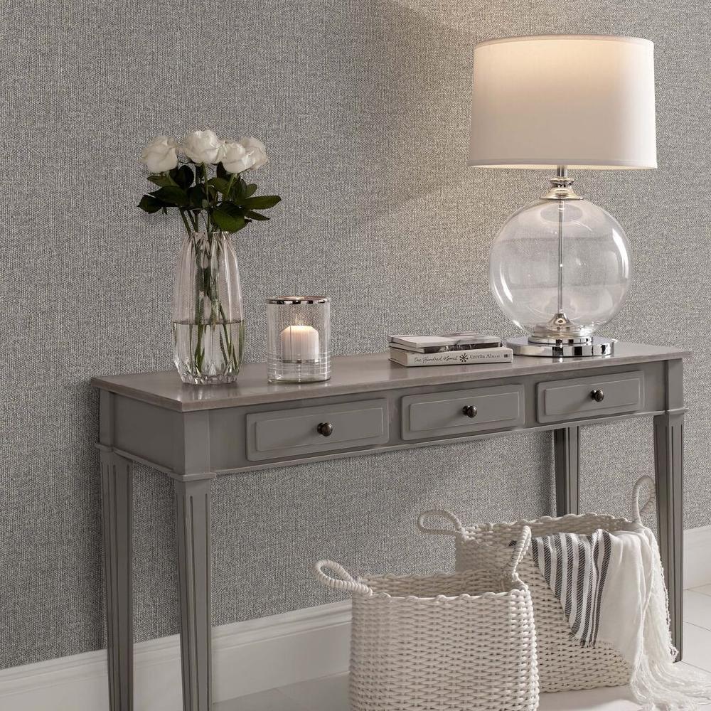 graham & brown Twill Natural Wallpaper