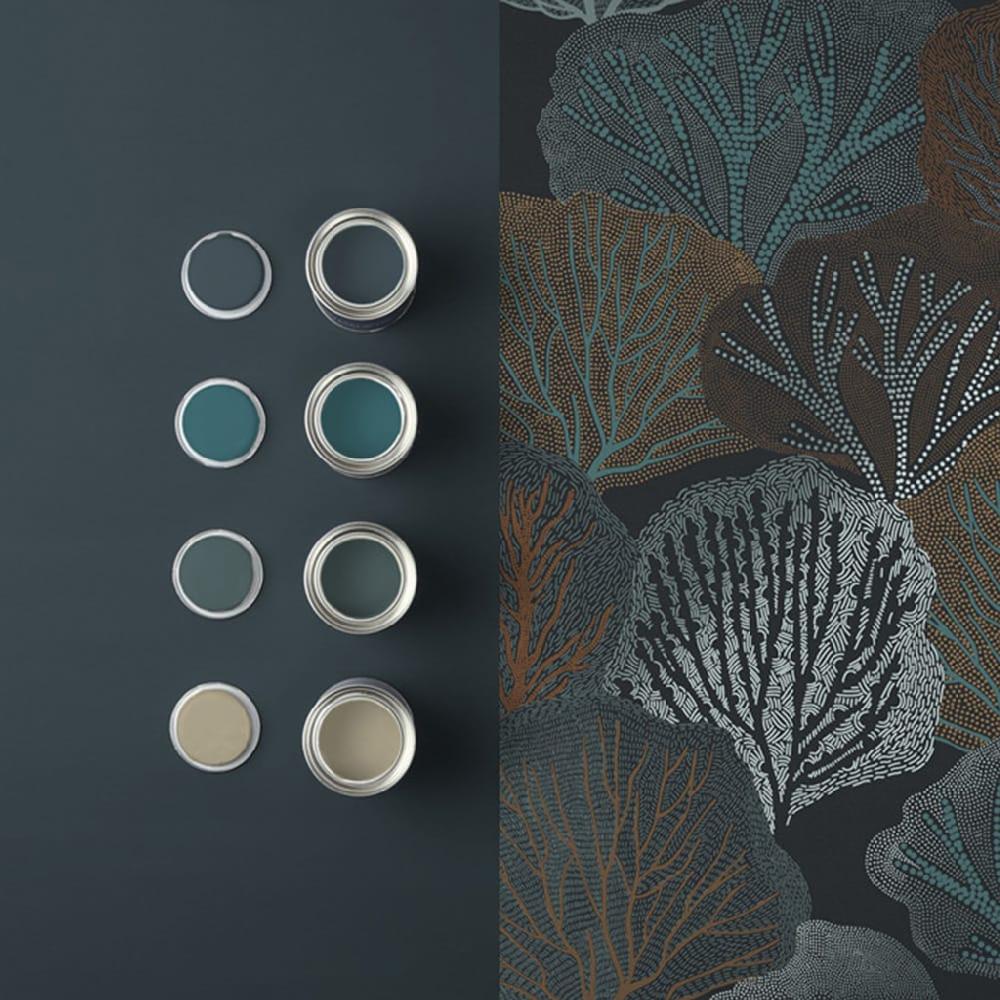 Graham & Brown Twyla Midnight Wallpaper