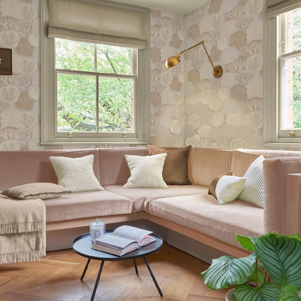 graham & brown Twyla Warm Wallpaper