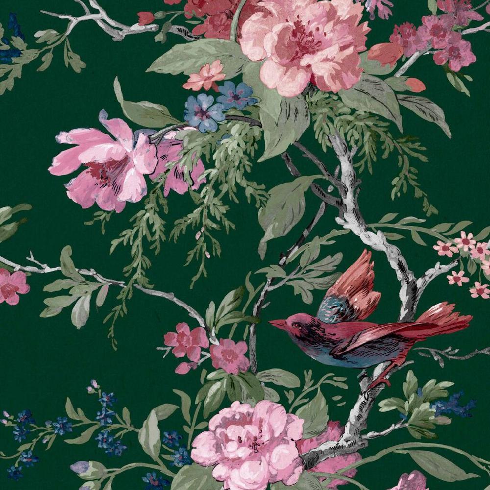 Graham & Brown Venetian Floral Verde Bespoke Mural