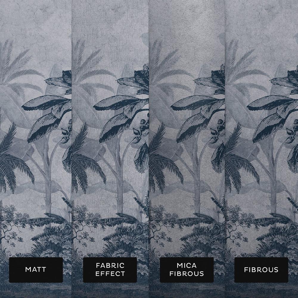 Graham & Brown Vintage Jungle Navy Bespoke Mural