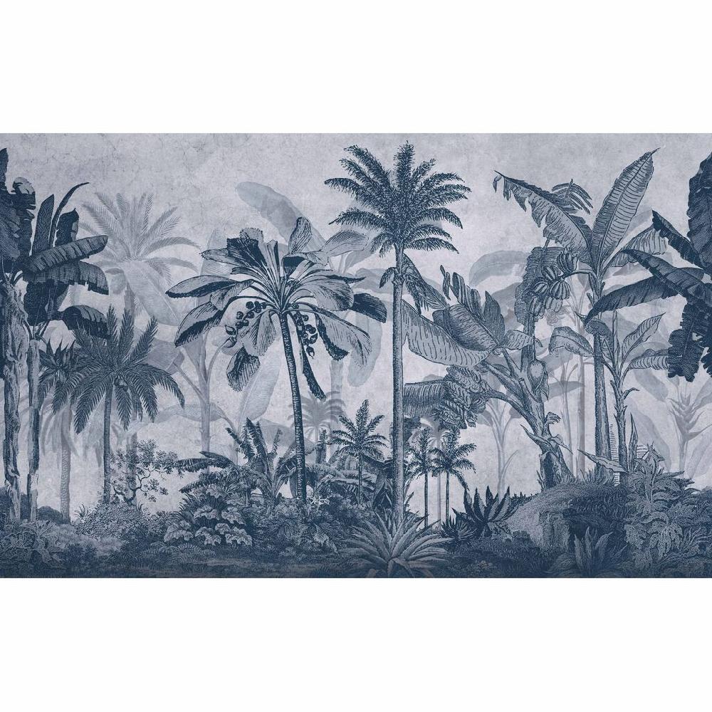 Graham & Brown Vintage Jungle Navy Bespoke Mural