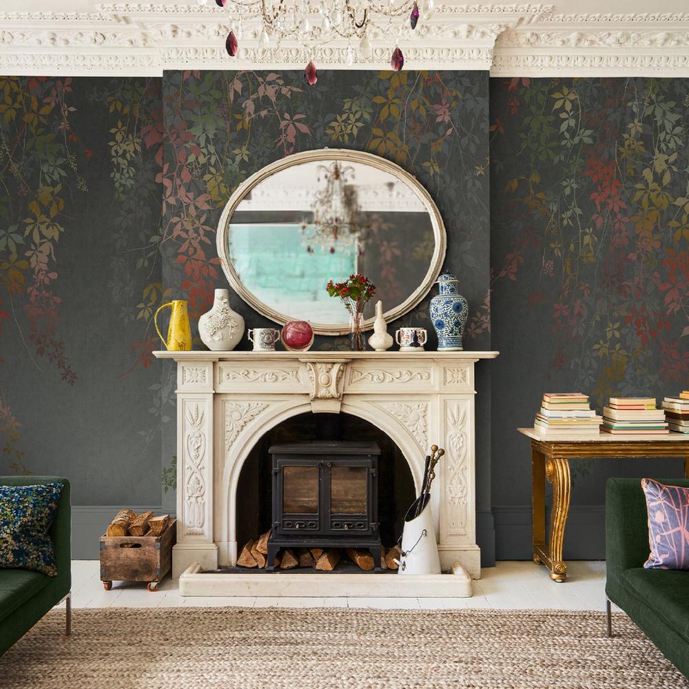 graham & brown Virginia Creeper Autumn Bespoke Mural