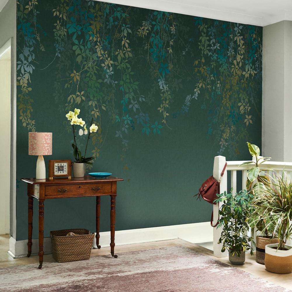 graham & brown Virginia Creeper Moss Bespoke Mural