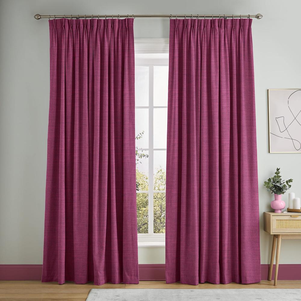 graham & brown Wallace Fuchsia Curtains