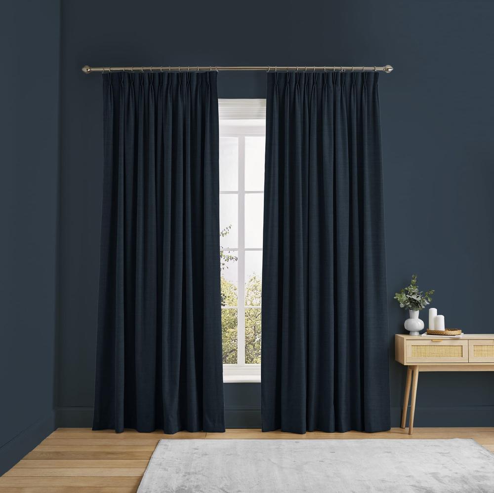 graham & brown Wallace Midnight Curtains