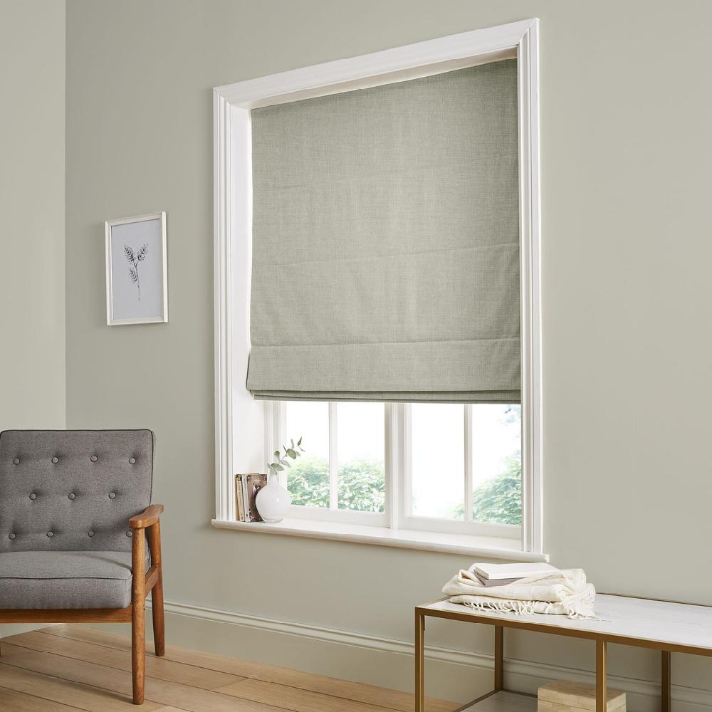 graham & brown Wallace Nude Roman Shade