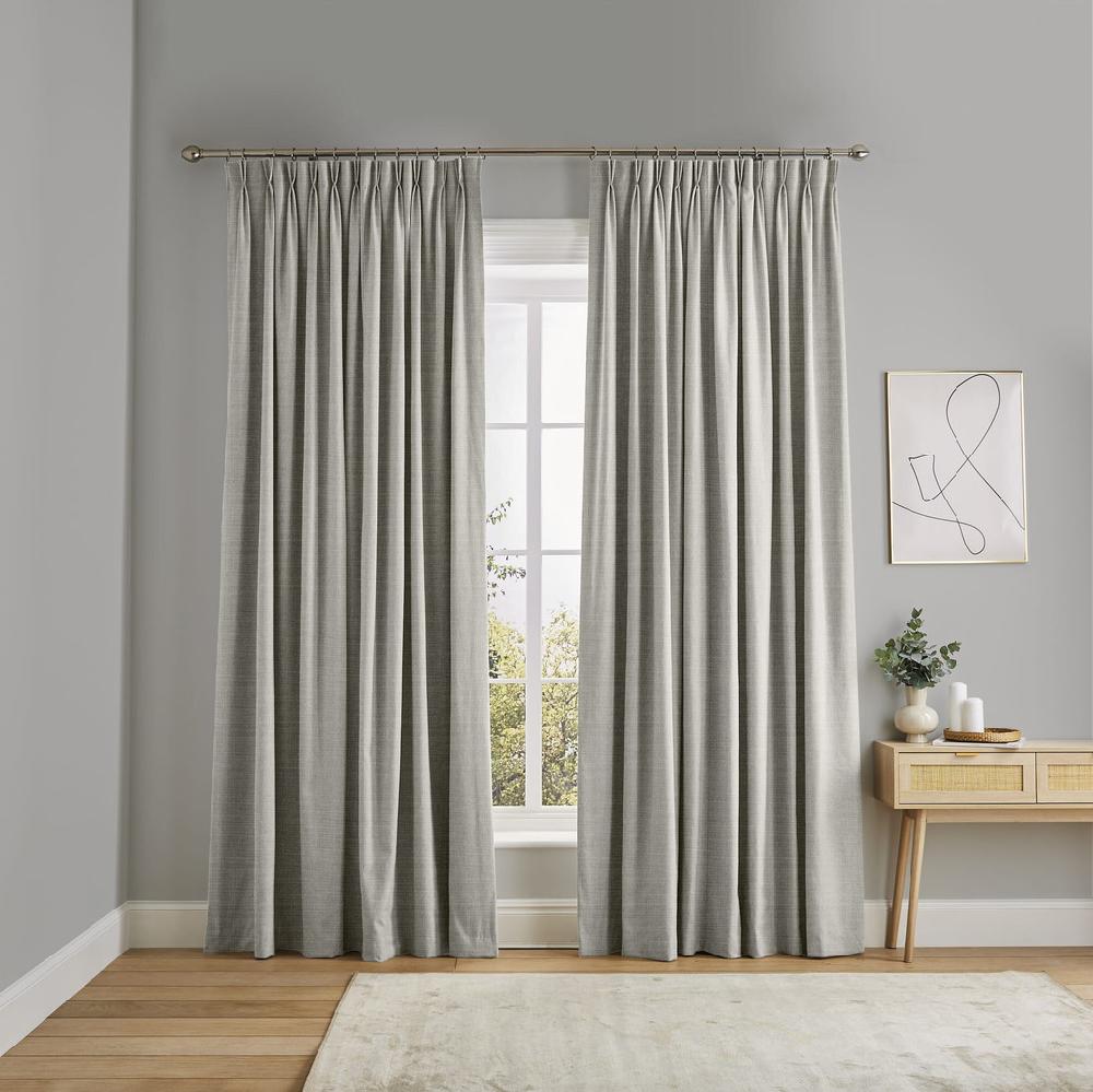 graham & brown Wallace Warm Gray Curtains