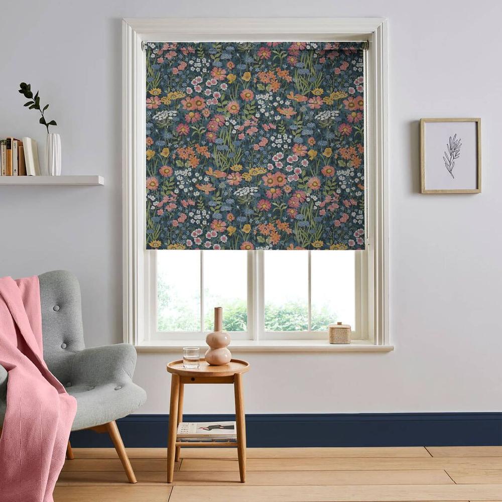 graham & brown Wallflower Dusk Roller Shade