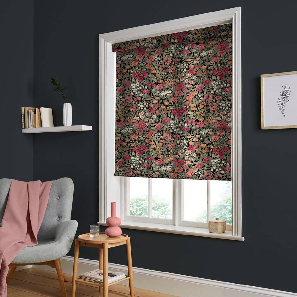 graham & brown Wallflower Night Garden Roller Shade