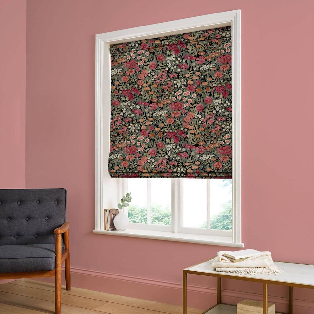 graham & brown Wallflower Night Garden Roman Shade