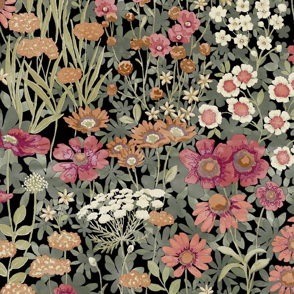 Graham & Brown Wallflower Night Garden Wallpaper