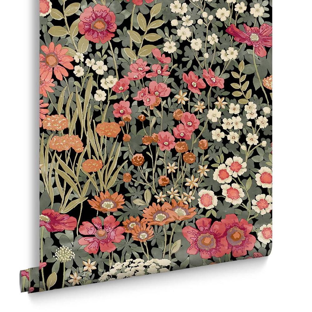 Graham & Brown Wallflower Night Garden Wallpaper