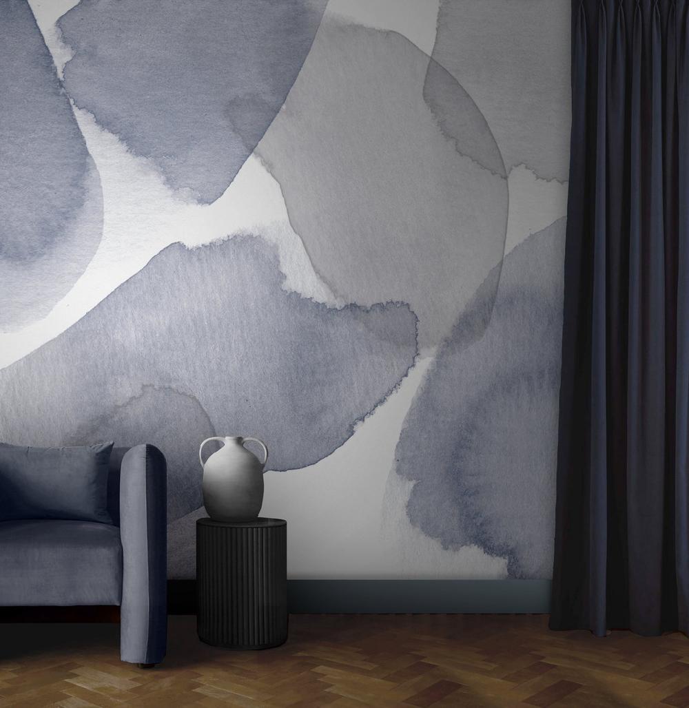 graham & brown Watercolour Stills Ink Bespoke Mural