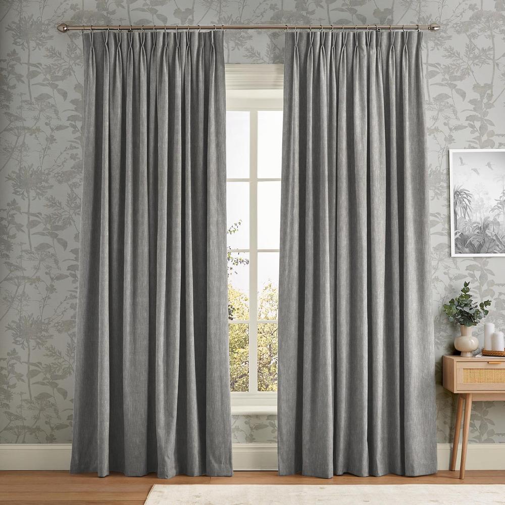 graham & brown Whitaker Grey Curtain