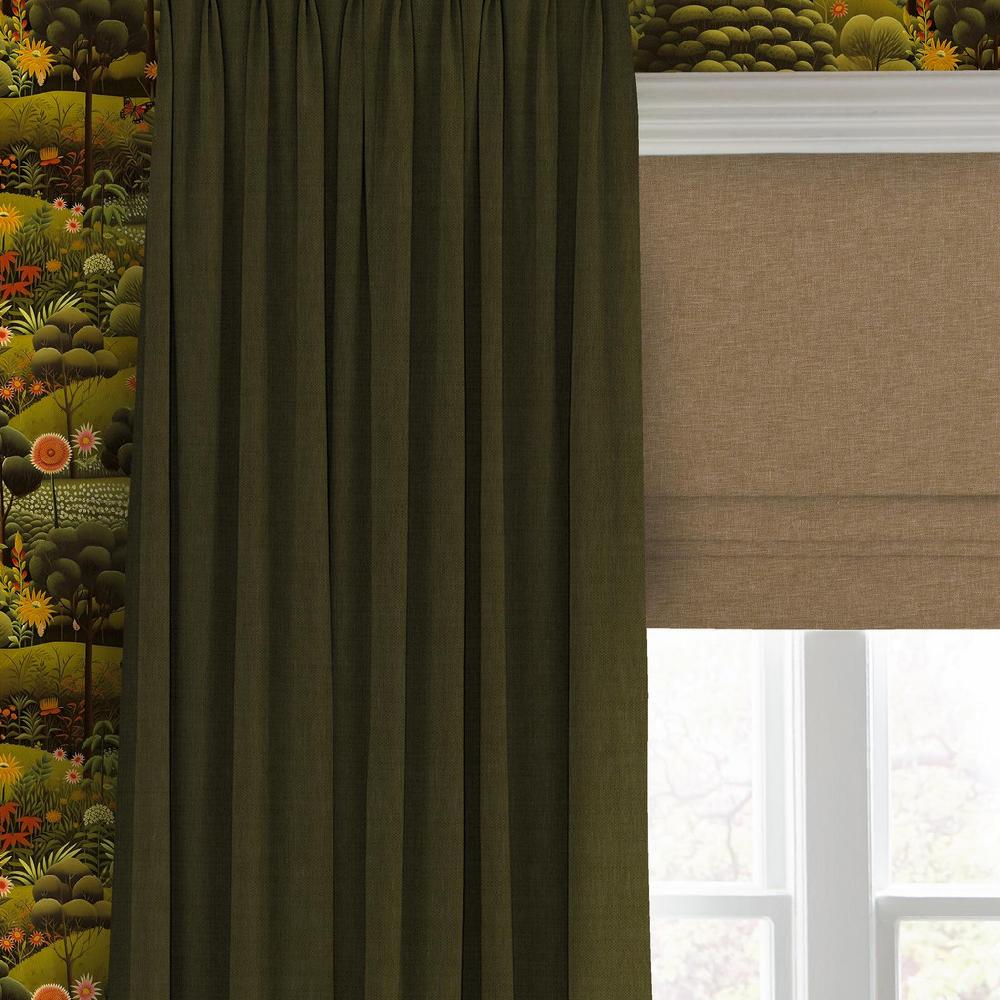 Graham & Brown Whitaker Olive Curtain