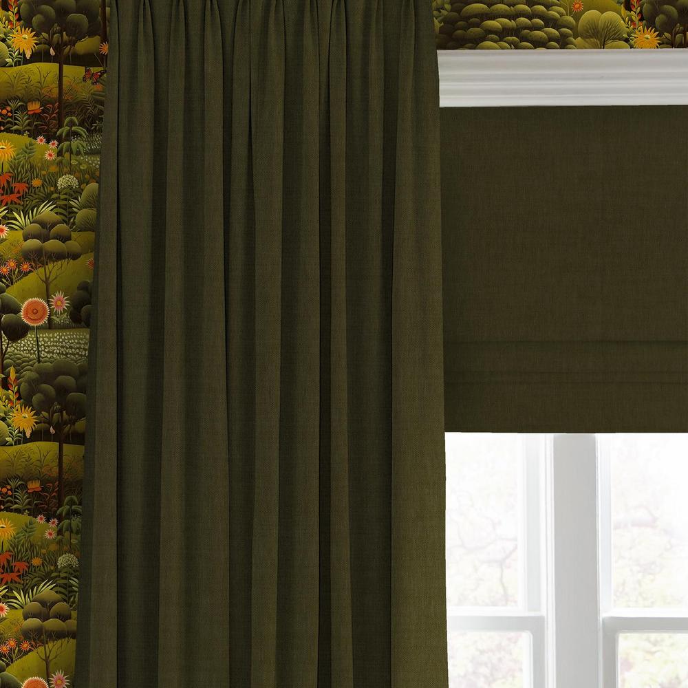 Graham & Brown Whitaker Olive Roman Shade