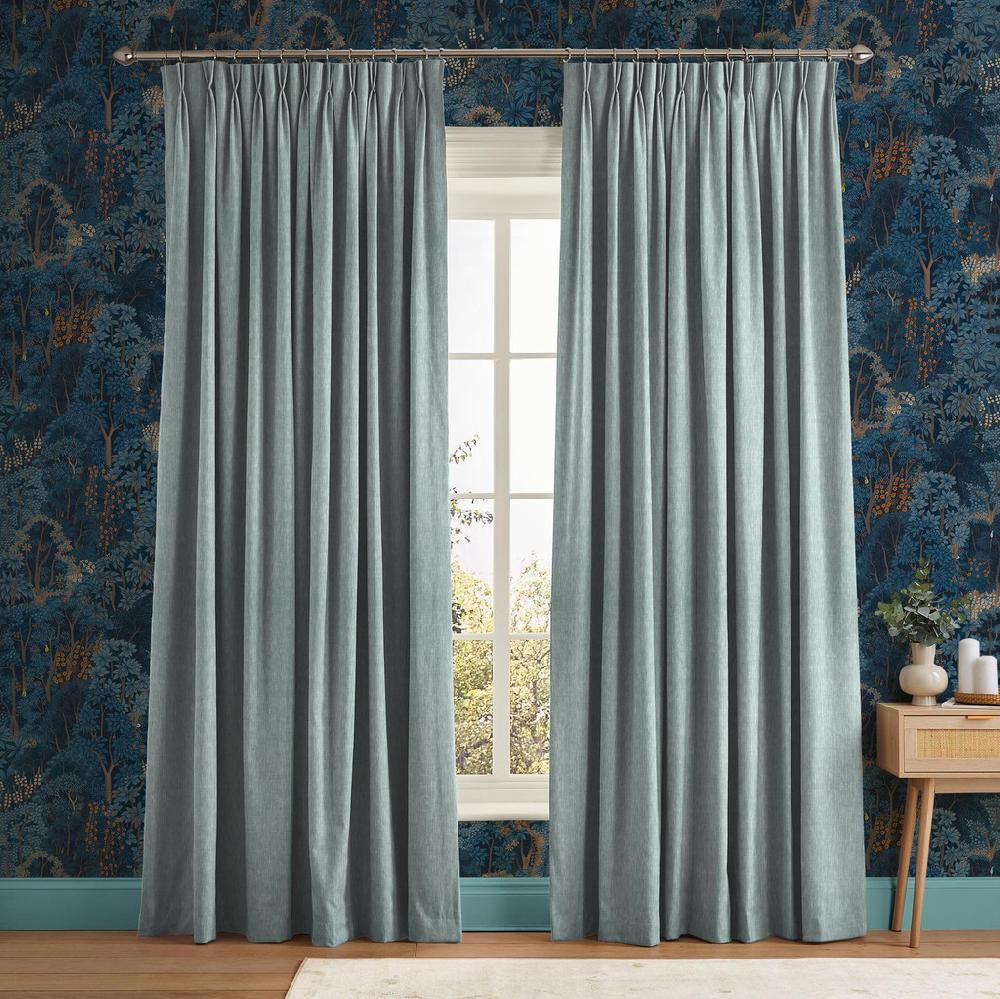 graham & brown Whitaker Pale Blue Curtain