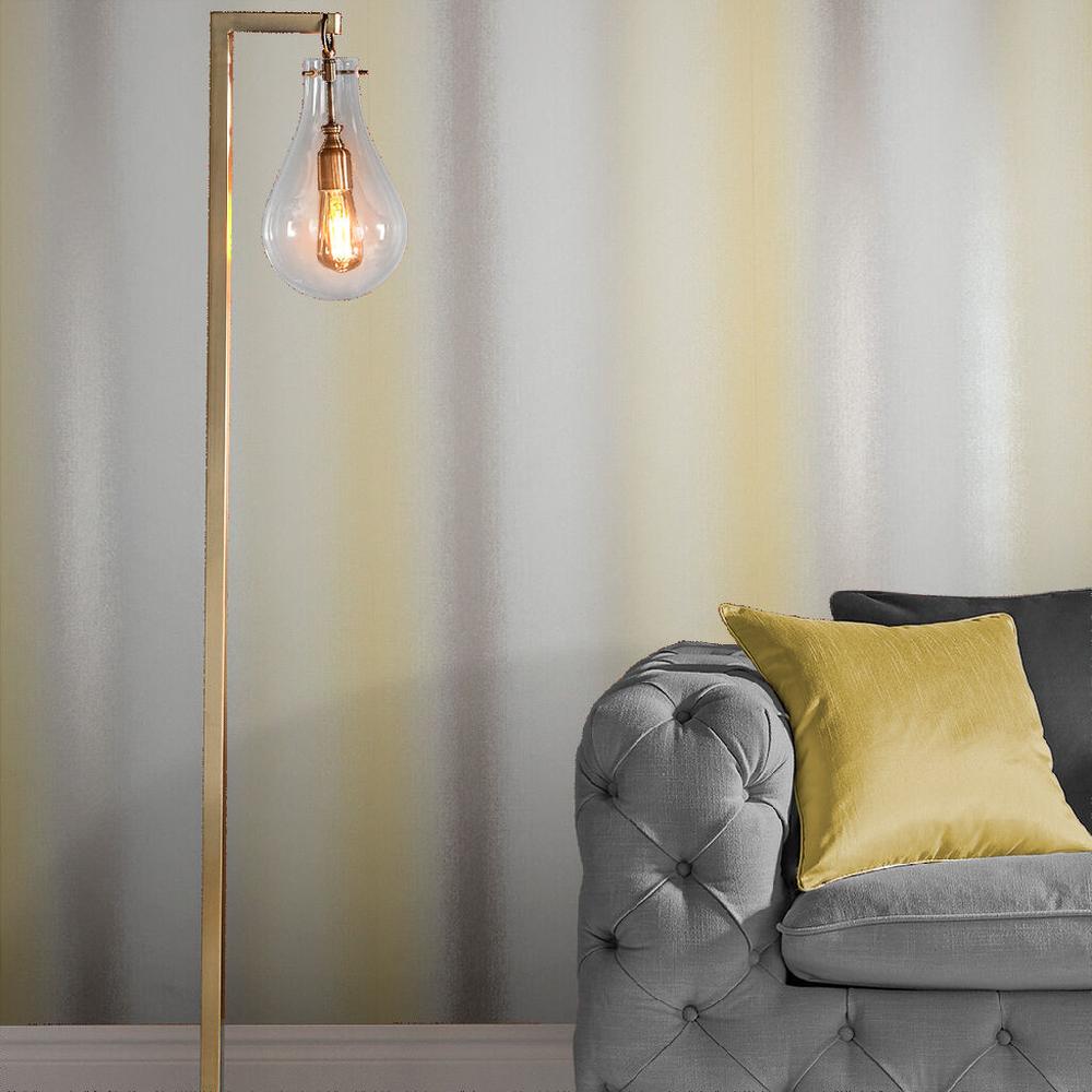 graham & brown Wild Flower Stripe Summer Wallpaper