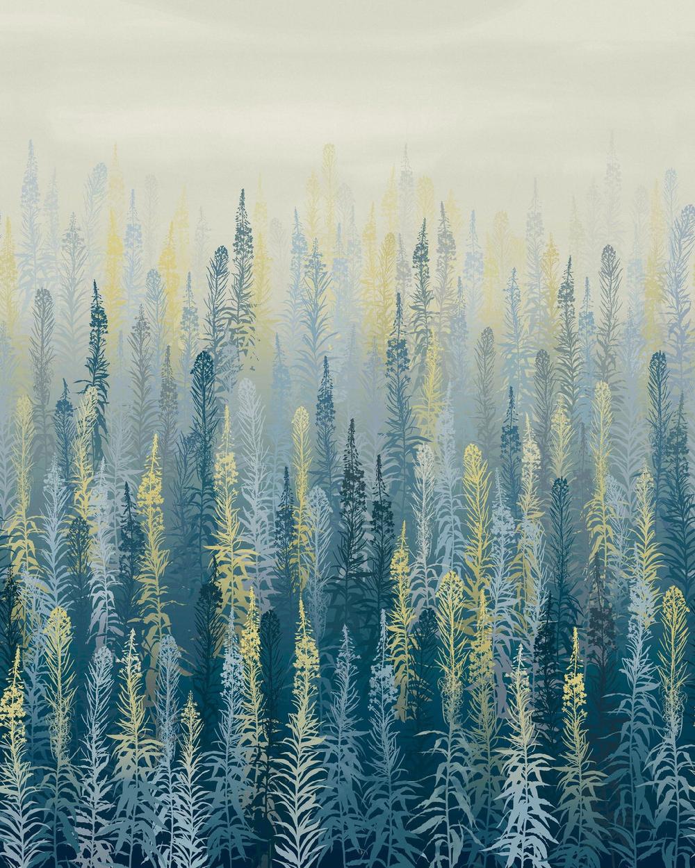 Graham & Brown Willowherb Winter Bespoke Mural