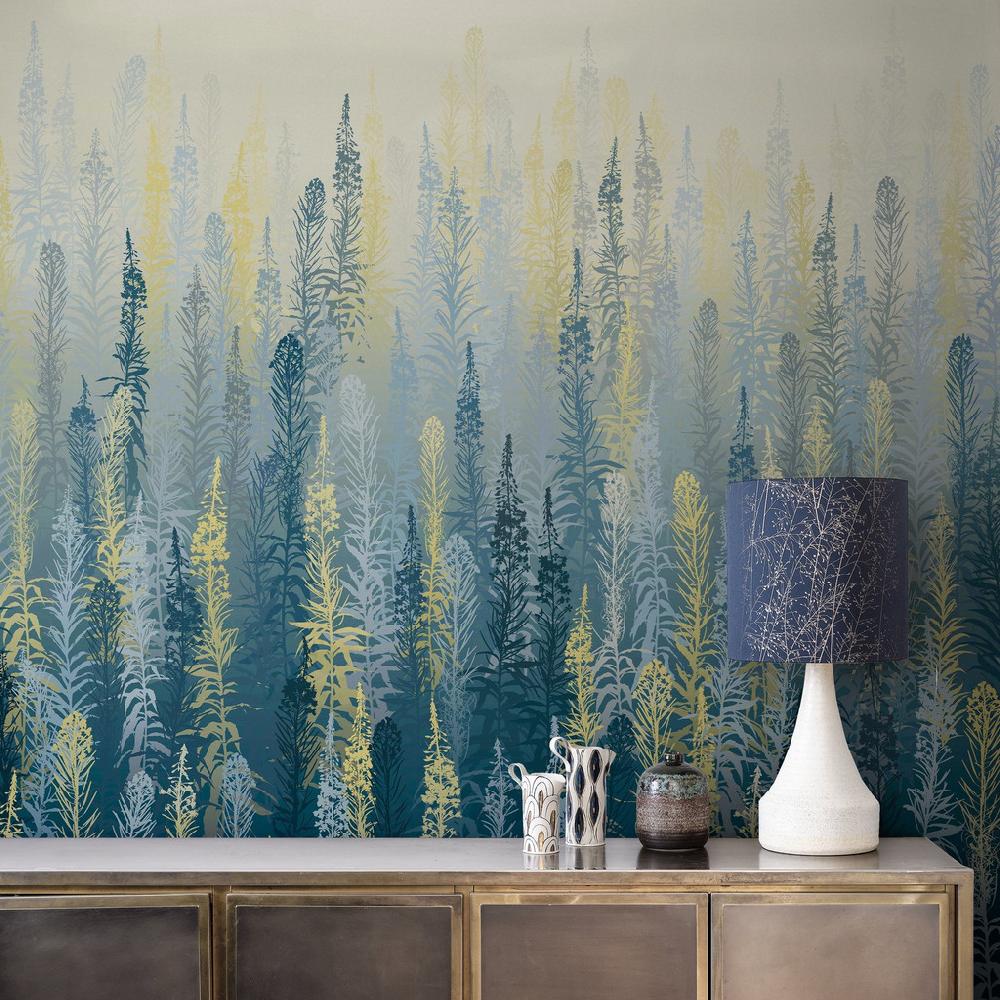 graham & brown Willowherb Winter Bespoke Mural