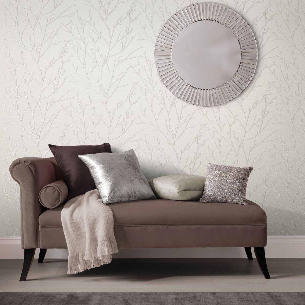 graham & brown Woodland Pearl Wallpaper