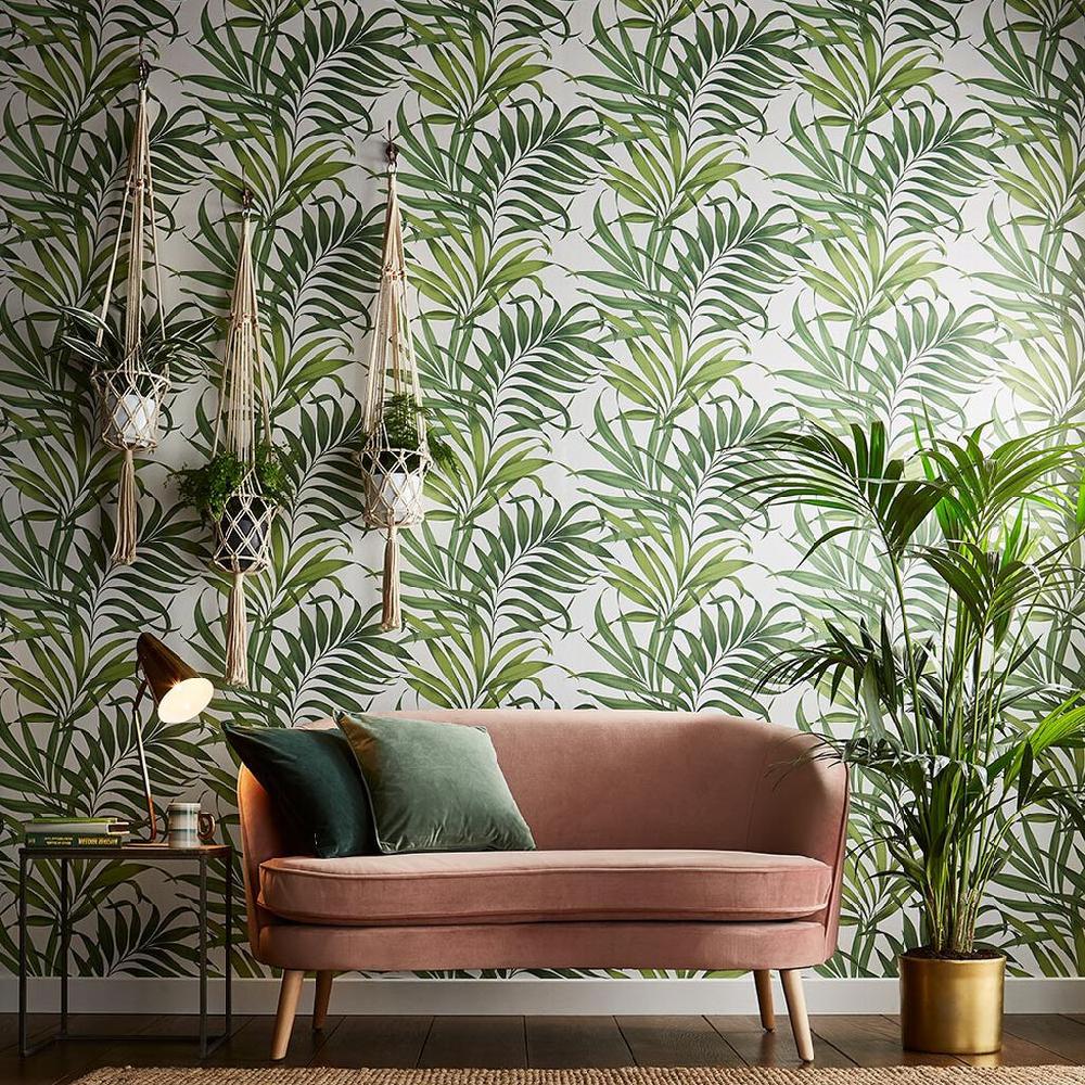 graham & brown Yasuni Lush Green Wallpaper