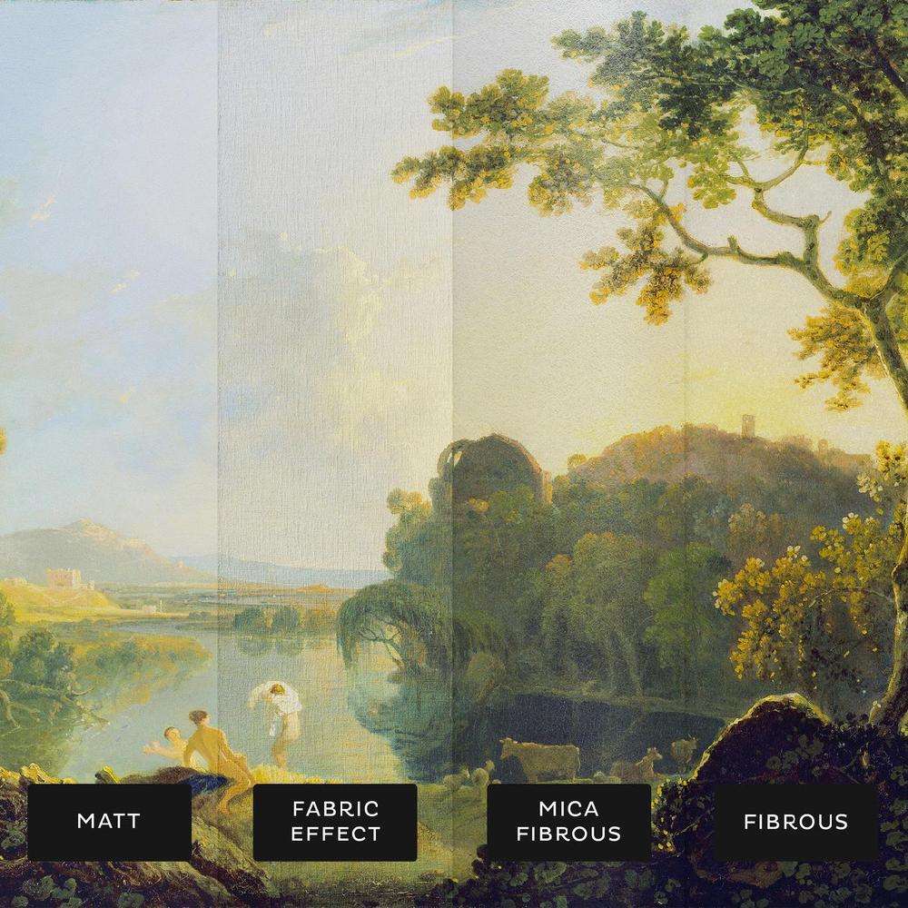 Graham & Brown Landscape With Bathers Cattle And Ruin Bespoke Mural