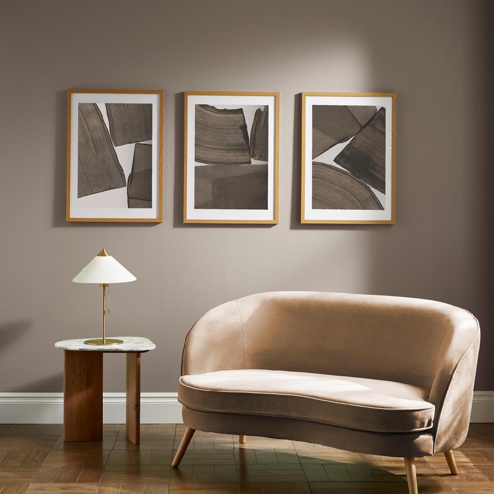 Graham & Brown Large Brush Strokes II Natural Wall Art