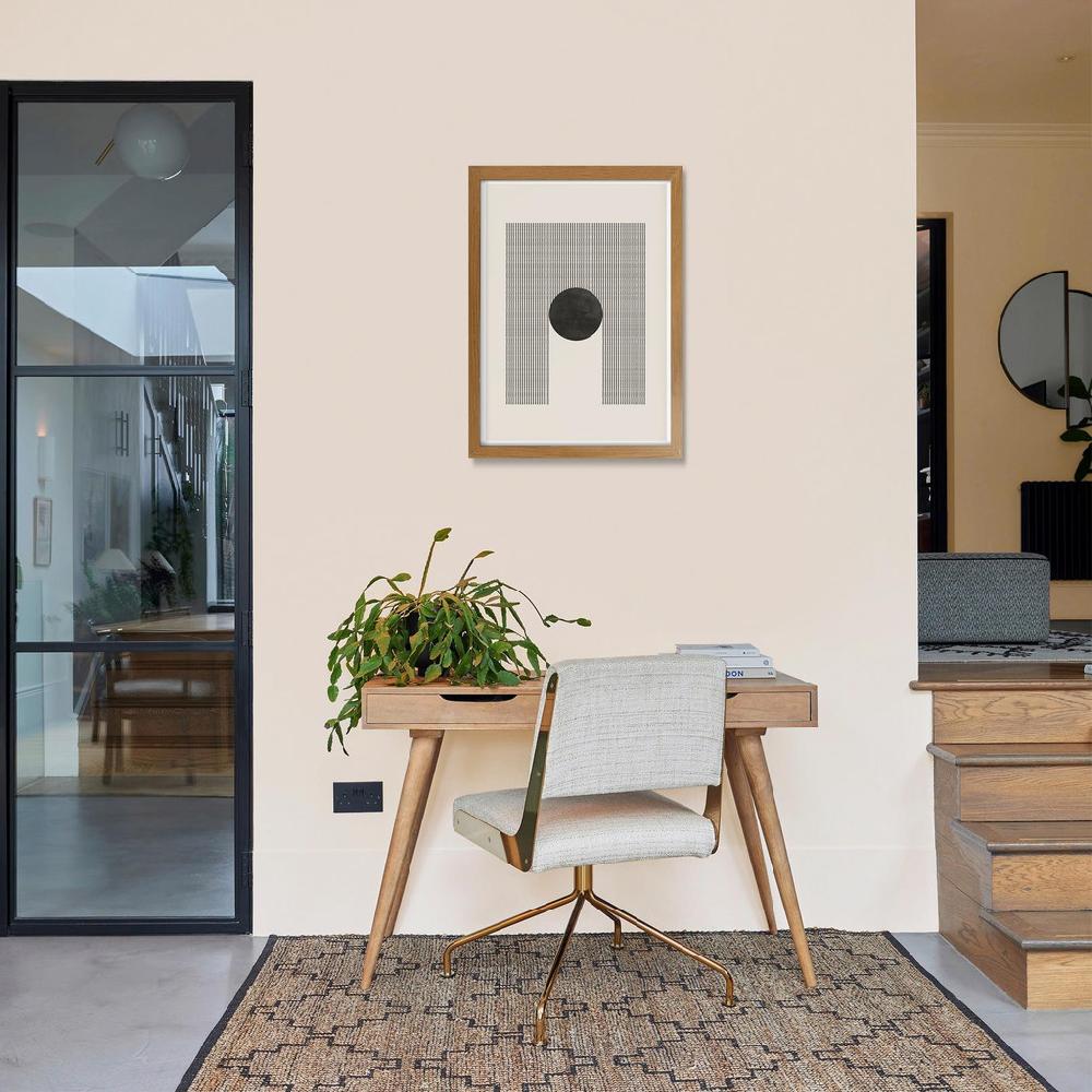 Graham & Brown Linear Geometric Arch Black And White Wall Art