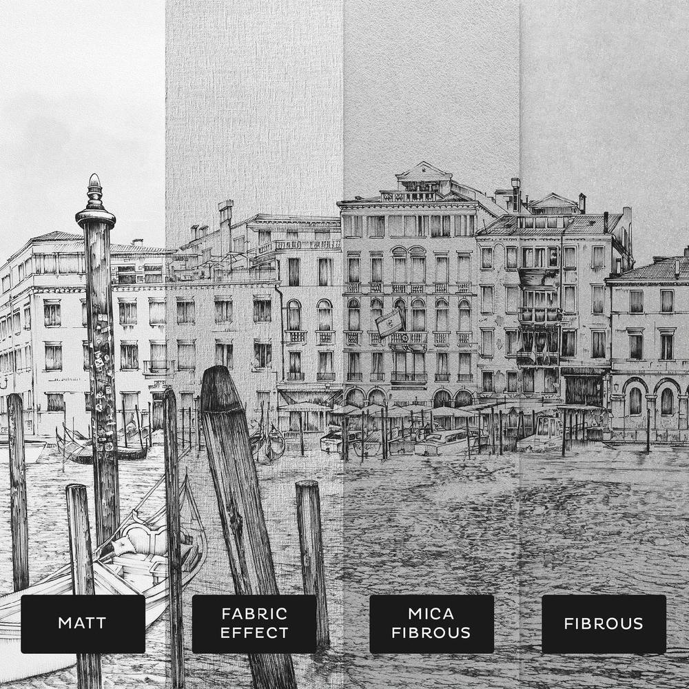 Graham & Brown Old Venezia Etching Panoramic Bespoke Mural