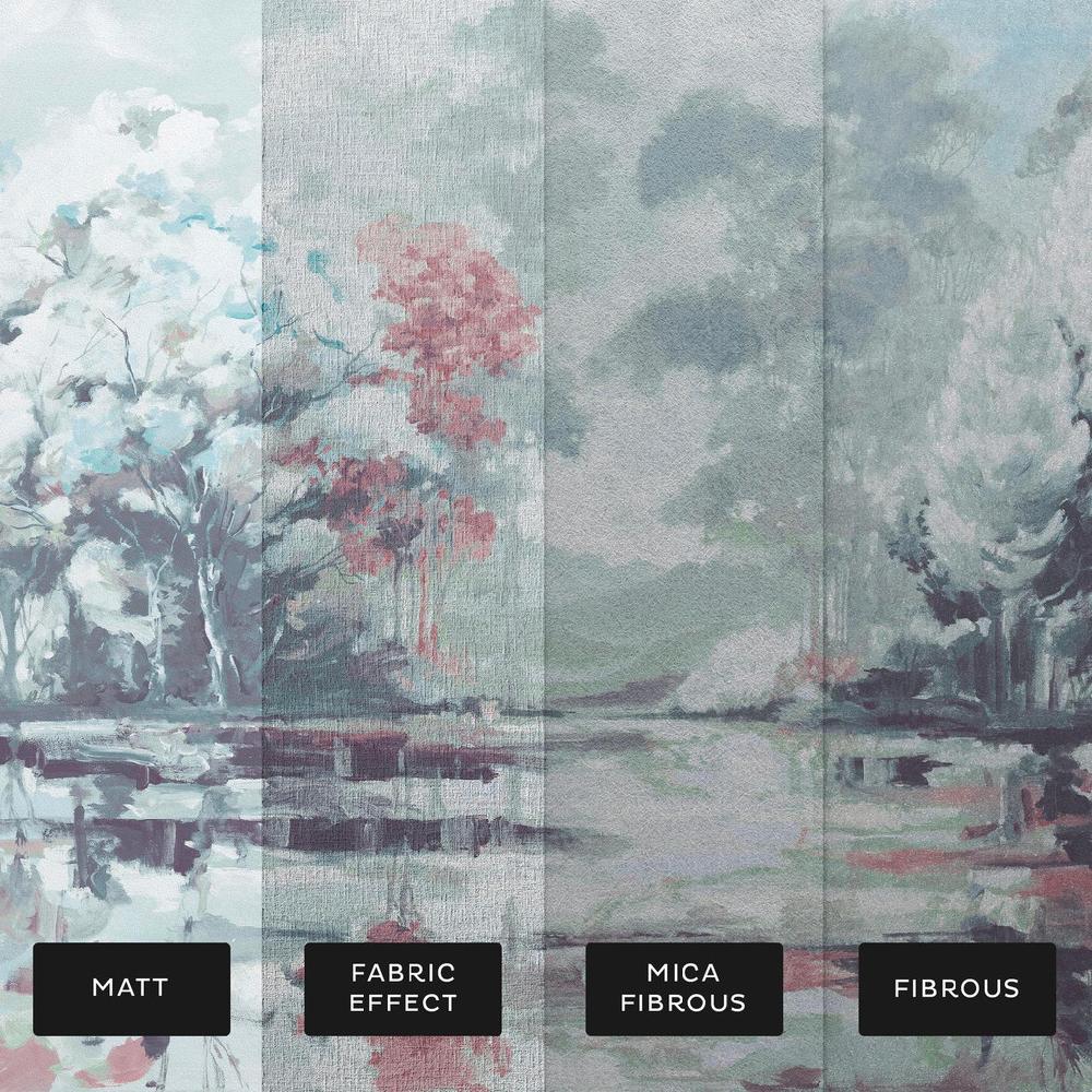 Graham & Brown Painterlily Lake Mystic Green Bespoke Mural