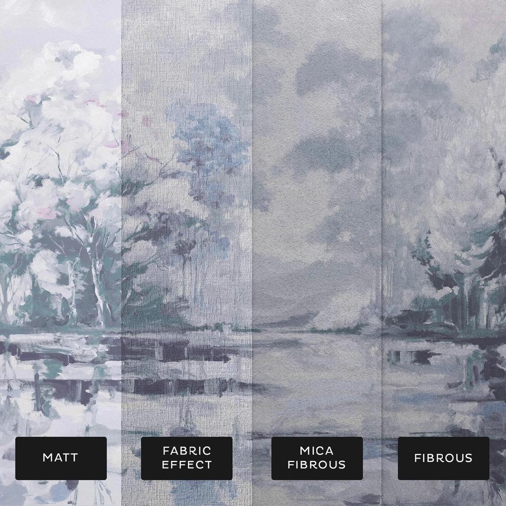 Graham & Brown Painterlily Lake Soft Blue Bespoke Mural